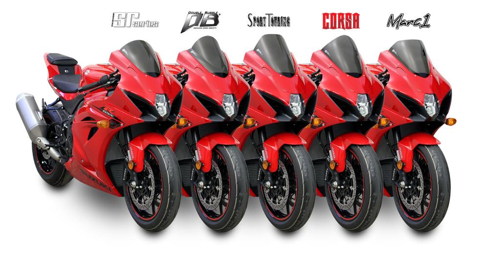 Zero Gravity Racing Windshields for the Suzuki GSX R1000 2017